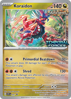 Koraidon 91/224, Scarlet & Violet Black Star Promos