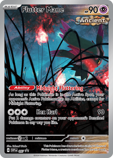 Flutter Mane 97/224 from Scarlet & Violet Black Star Promos