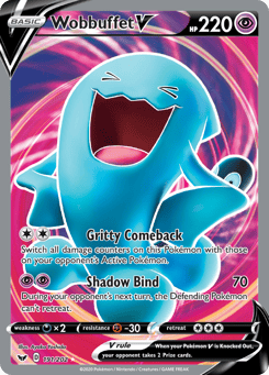 Wobbuffet V 191/202, Sword & Shield