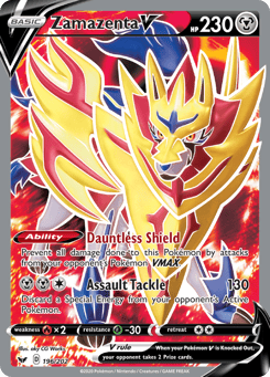 Zamazenta V 196/202, Sword & Shield
