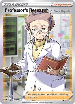 Professor's Research (Professor Magnolia) 201/202 Sword & Shield