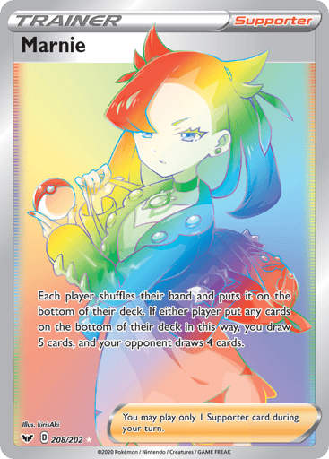 Marnie 208/202 from Sword & Shield