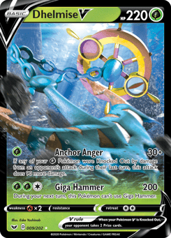 Dhelmise V 9/202, Sword & Shield