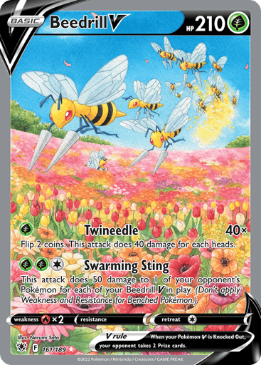 Beedrill V 161/189 from Astral Radiance