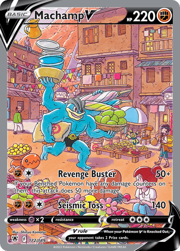Machamp V 172/189 from Astral Radiance