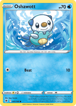 Oshawott 41/189, Astral Radiance