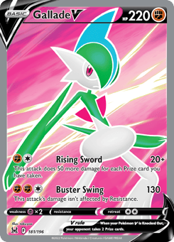 Gallade V 181/196, Lost Origin