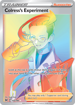 Colress's Experiment 205/196 Lost Origin