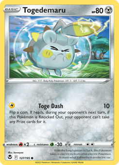 Togedemaru 127/195, Silver Tempest