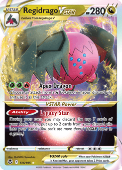 Regidrago VSTAR 136/195, Silver Tempest