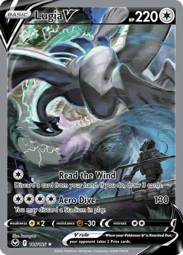 Lugia V 186/195 from Silver Tempest