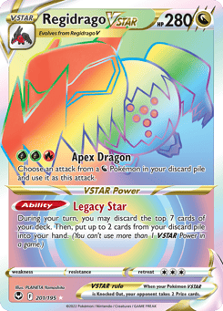 Regidrago VSTAR 201/195, Silver Tempest