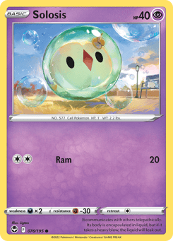 Solosis 76/195, Silver Tempest