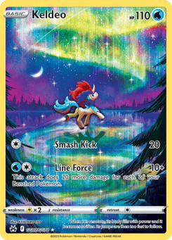 Keldeo GG07, Crown Zenith Galarian Gallery