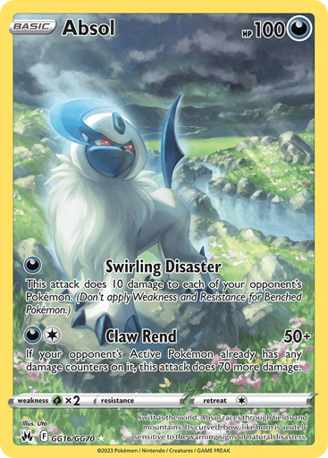 Absol GG16 from Crown Zenith Galarian Gallery