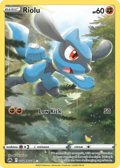 Riolu GG26, Crown Zenith Galarian Gallery