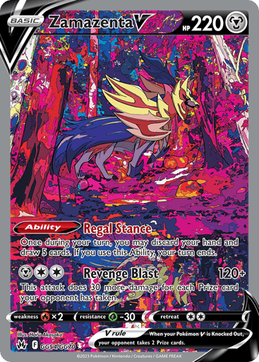Zamazenta V GG54 from Crown Zenith Galarian Gallery