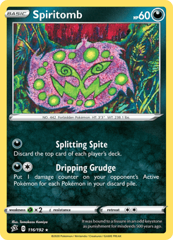 Spiritomb 116/192, Rebel Clash