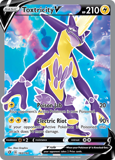 Toxtricity V 182/192 from Rebel Clash