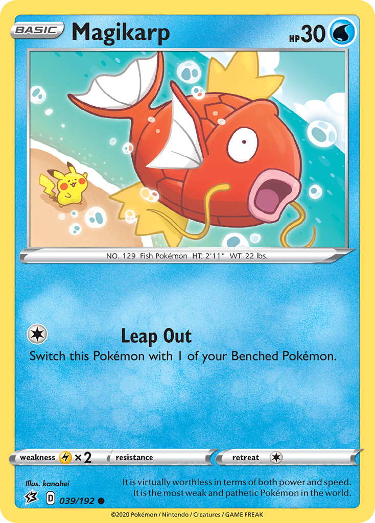 Magikarp 39/192, Rebel Clash Pokémon card