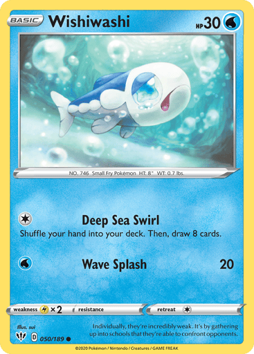 Wishiwashi 50/189 from Darkness Ablaze