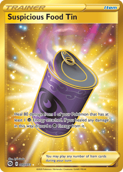 Suspicious Food Tin 80/73 Champion's Path