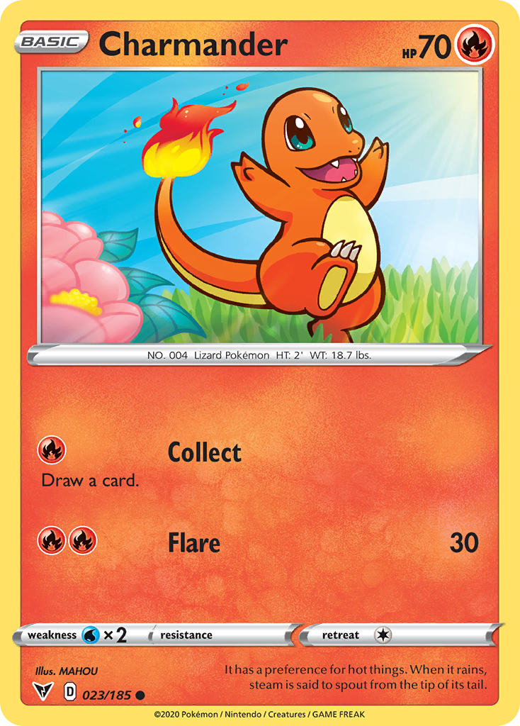 Charmander 23/185, Vivid Voltage Pokémon card