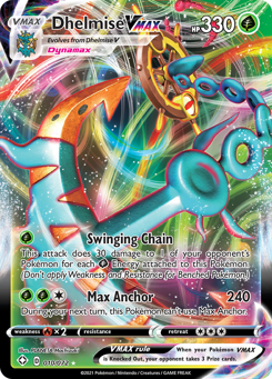 Dhelmise VMAX 10/72, Shining Fates