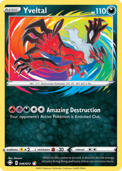 Yveltal 46/72, Shining Fates