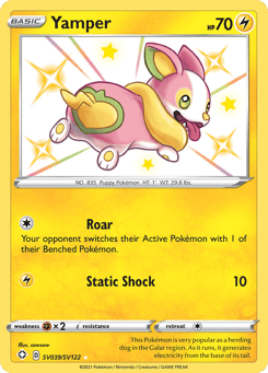 Yamper SV039, Shining Fates Shiny Vault