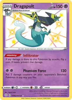 Dragapult SV062, Shining Fates Shiny Vault