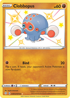 Clobbopus SV072, Shining Fates Shiny Vault