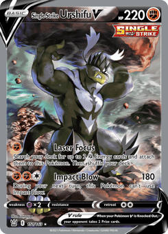 Single Strike Urshifu V 151/163, Battle Styles