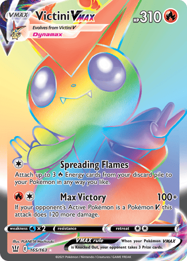 Victini VMAX 165/163 from Battle Styles