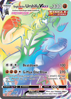 Single Strike Urshifu VMAX 167/163, Battle Styles