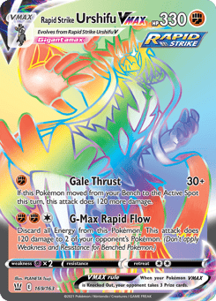 Rapid Strike Urshifu VMAX 169/163, Battle Styles