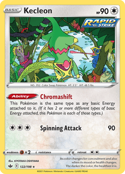 Kecleon 122/198, Chilling Reign