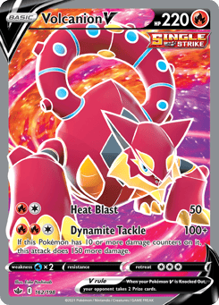 Volcanion V 162/198, Chilling Reign