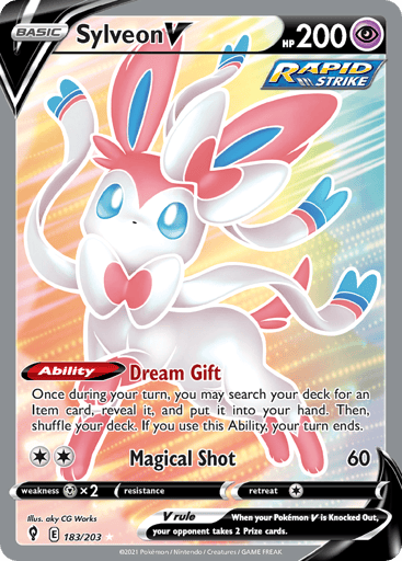 Sylveon V 183/203 from Evolving Skies