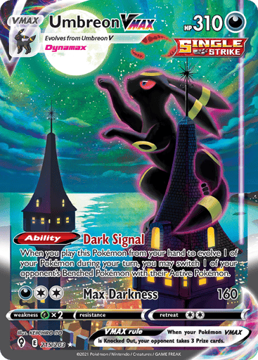 Umbreon VMAX 215/203 from Evolving Skies