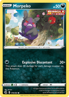 Morpeko 179/264, Fusion Strike