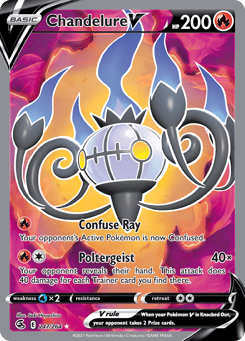 Chandelure V 247/264, Fusion Strike