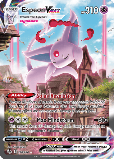 Espeon VMAX 270/264 from Fusion Strike