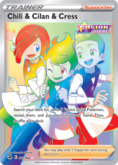 Chili & Cilan & Cress 273/264 Fusion Strike