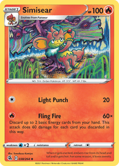 Simisear 38/264, Fusion Strike