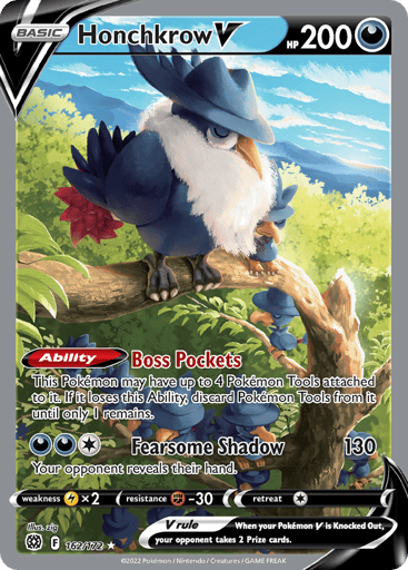 Honchkrow V 162/172 from Brilliant Stars