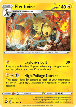 Electivire 47/172, Brilliant Stars