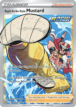 Rapid Strike Style Mustard TG27 Brilliant Stars Trainer Gallery