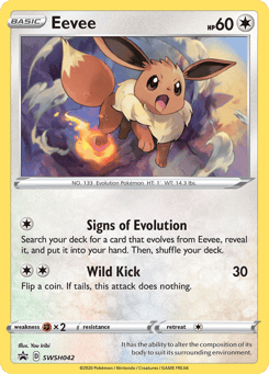 Eevee SWSH042, SWSH Black Star Promos