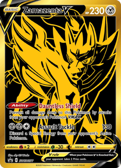 Zamazenta V SWSH077, SWSH Black Star Promos